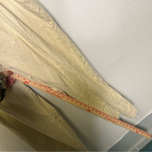 Woman Within | Tan Cream Tapered Pants 26W Stretch Waist - Picture 9 of 9